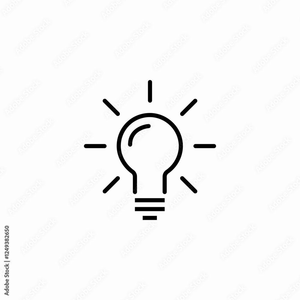 business idea icon sign vector business idea icon sign vector