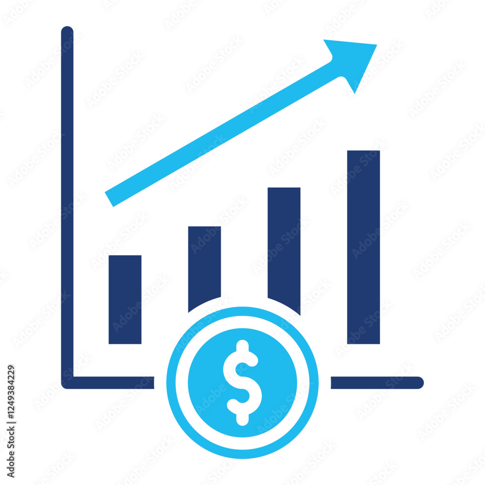 Business Growth Icon Business Growth Icon