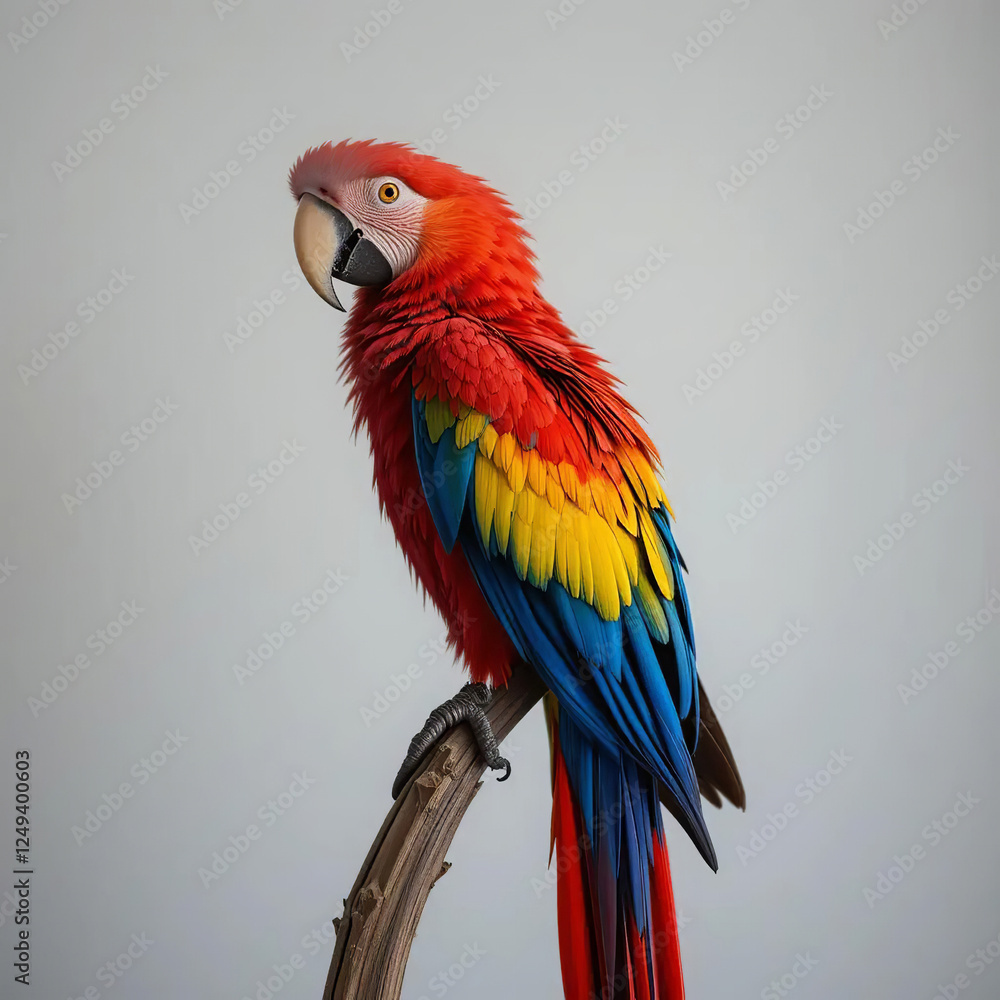 Fototapeta premium The Colorful World of Parrots Nature’s Talking Wonders (14)