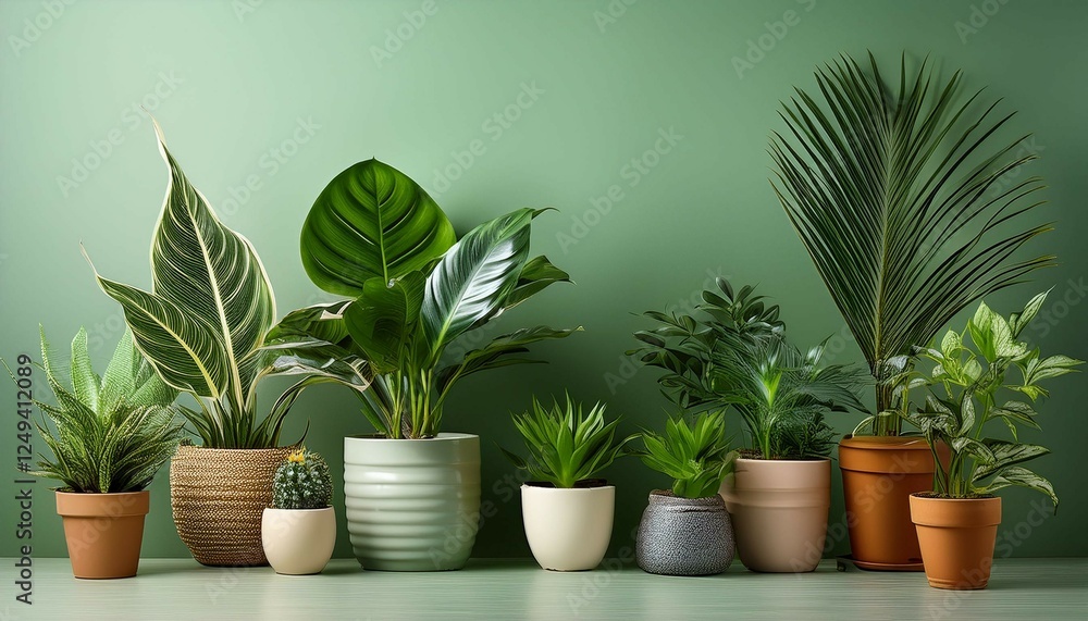 Fototapeta premium plant in a pot
