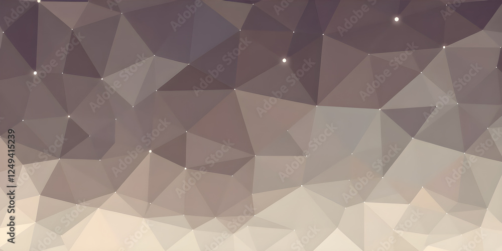 Obraz premium Abstract polygonal background. Low poly gradient background. Crystal polygon background. AI generated image, ai.
