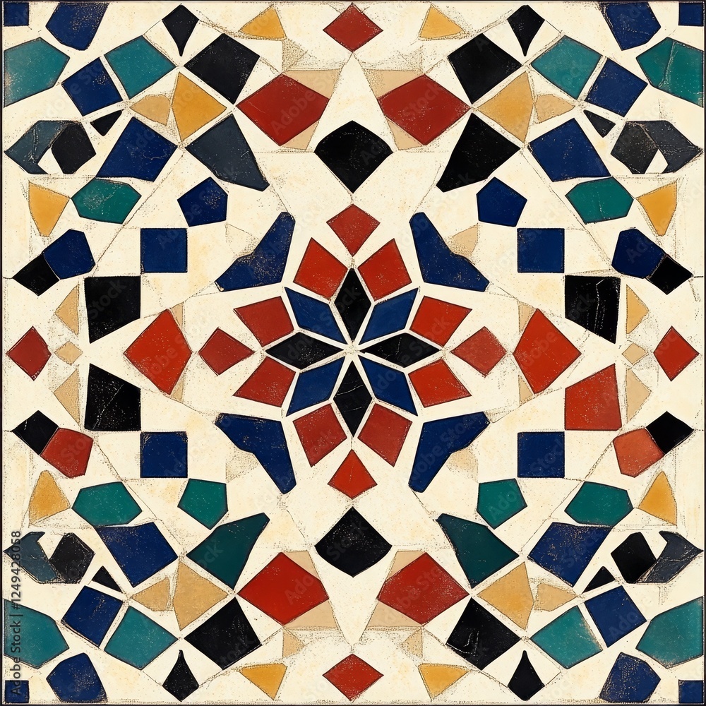 Seamless pattern in morocco style. Tile background. Seamless pattern in morocco style. Tile background.