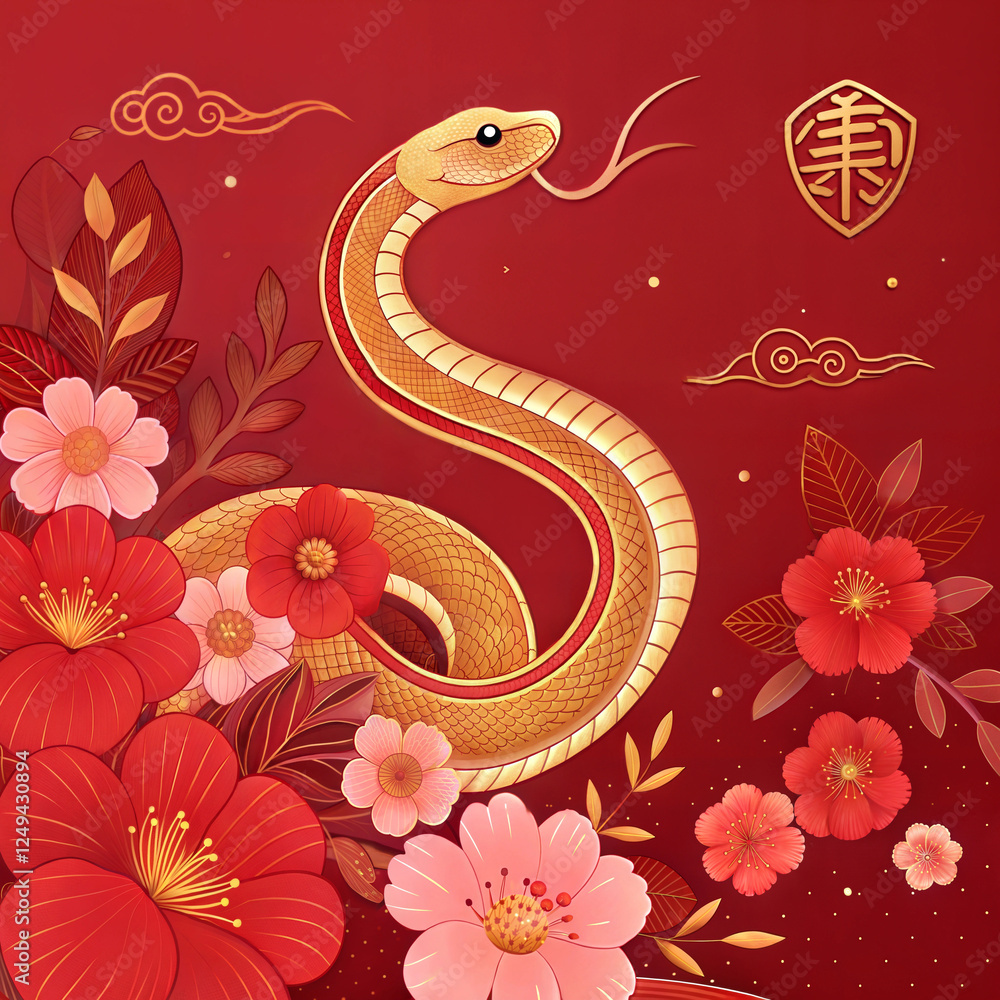 Fototapeta premium abstract floral background