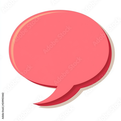 A vibrant speech bubble in pink, symbolizing communication, dialogue, and expression. It represents conversation and engagement. Free Download A vibrant speech bubble in pink, symbolizing communication, dialogue, and expression. It represents conversation and engagement. - GFXLoad