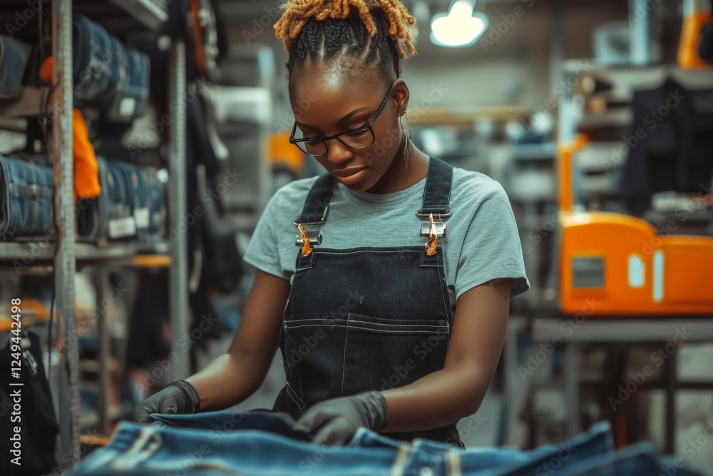 Obraz premium Jeans factory