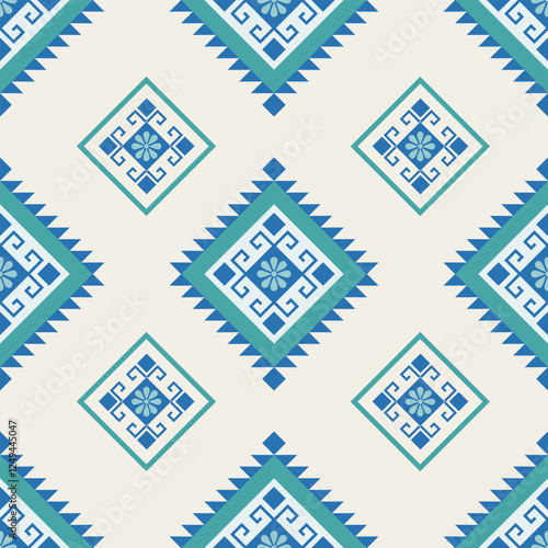 Ethnic geometric patterns according to the style of the individual