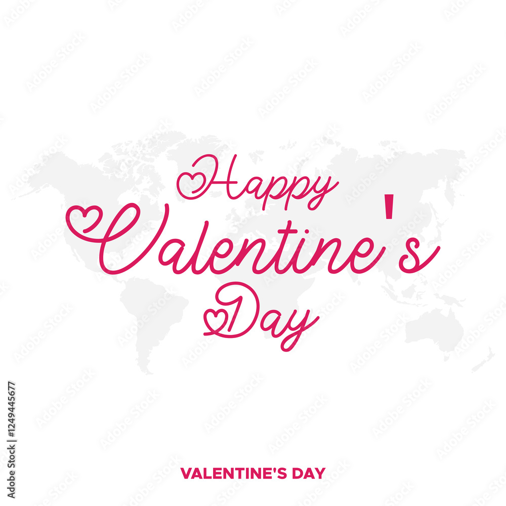 Happy Valentines Day typography vector illustration. Romantic Template design for celebrating valentine's Day on 14 February. Wallpaper, flyer, poster, sticker, banner, card. Happy Valentines Day typography vector illustration. Romantic Template design for celebrating valentine's Day on 14 February. Wallpaper, flyer, poster, sticker, banner, card.
