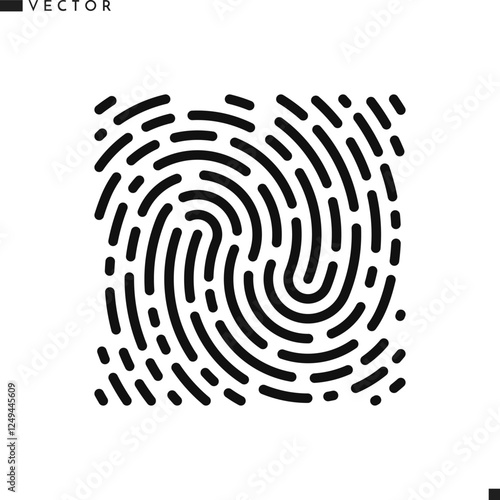Unique fingerprint vector