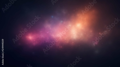 Wallpaper Mural Vast Cosmic Nebula with Bright Colors in Deep Space Background Torontodigital.ca