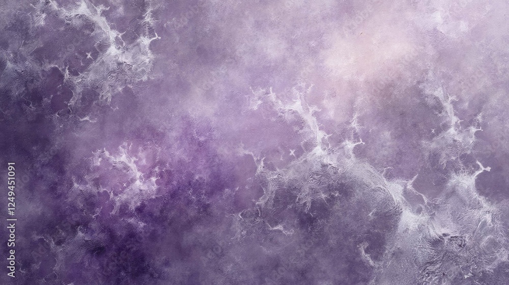 Fototapeta premium Abstract Purple Texture with Organic Patterns in Soft Focus Style