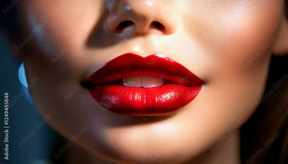 close up of a woman lips close up of a woman lips