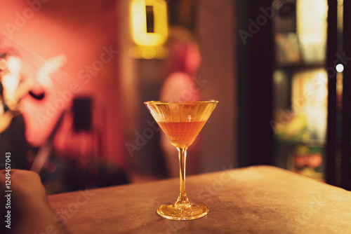cocktail in the bar