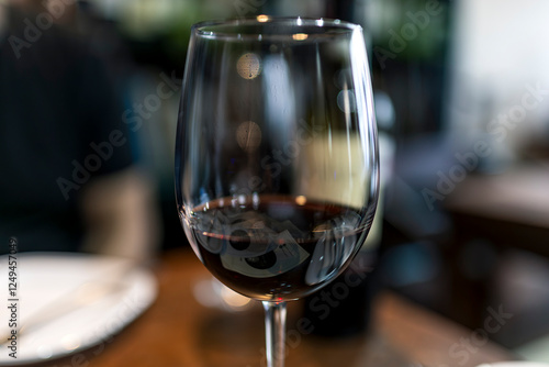 glass of red wine