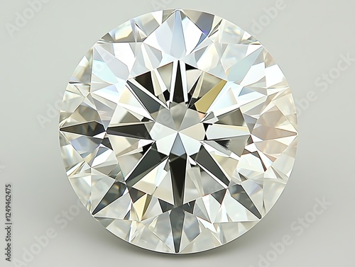 Exquisite Diamond with Mirror-Like Shine photo