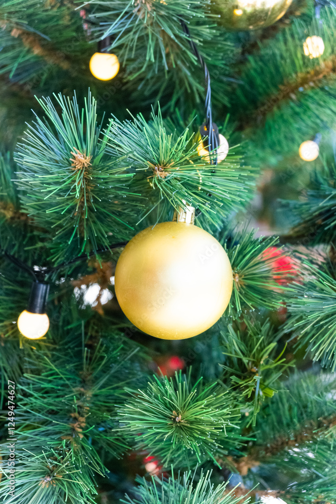 Christmas tree in living room,Festive image in holiday,Merry Christmas and Happy New Year. Christmas tree in living room,Festive image in holiday,Merry Christmas and Happy New Year.