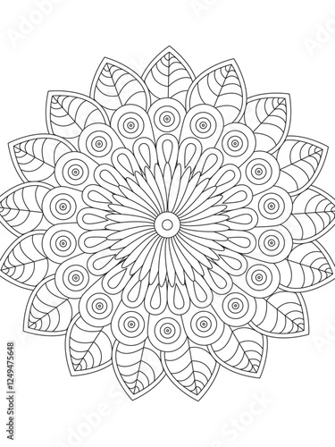 PrintFlowers Coloring Pages For Adules