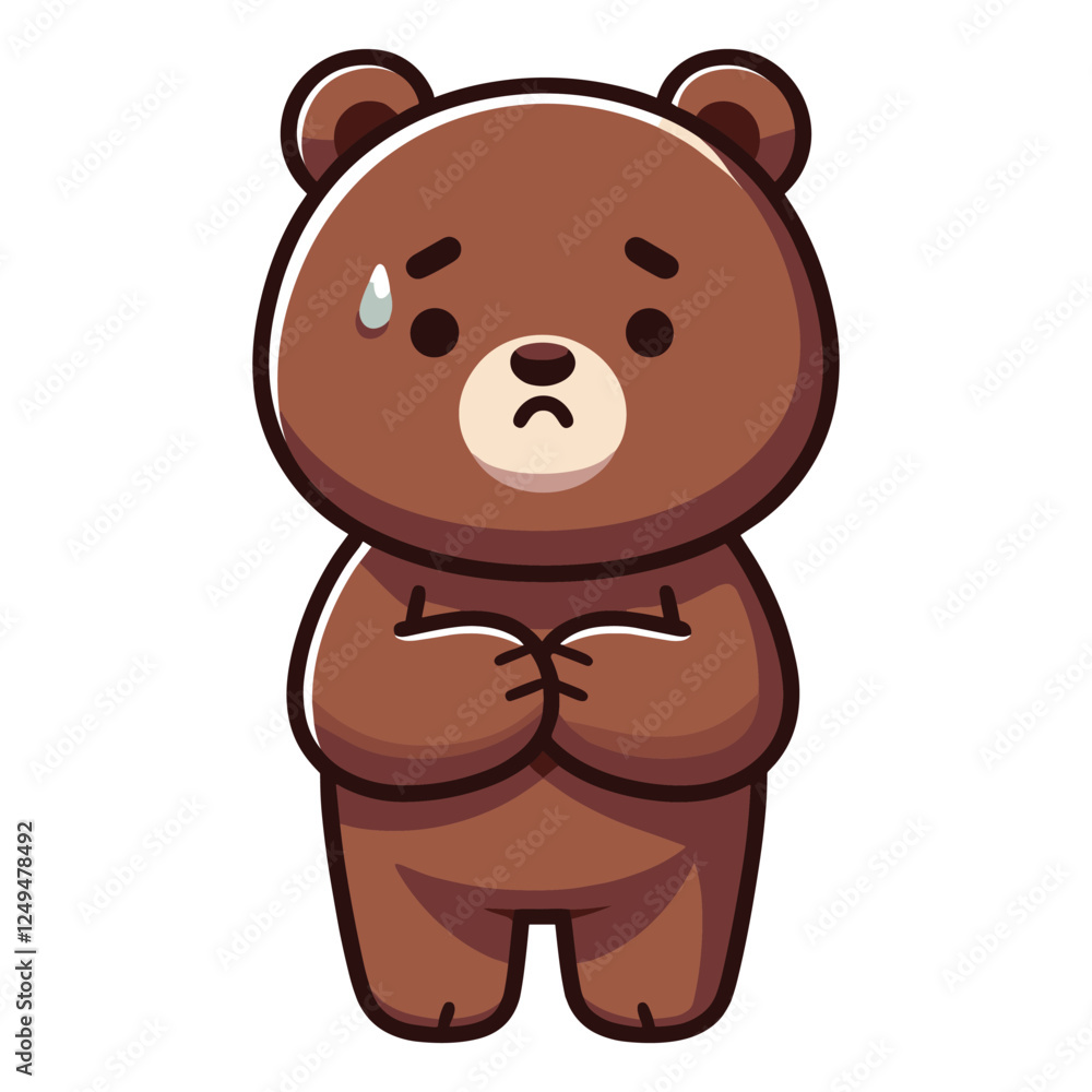 A realstict Bear vector illustration bear icon logo teddy cartoon character A realstict Bear vector illustration bear icon logo teddy cartoon character
