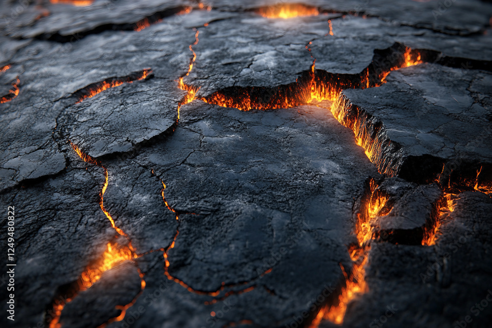 Generative AI Depiction of Geological Faults with Volcanic Activity and Tectonic Processes Generative AI Depiction of Geological Faults with Volcanic Activity and Tectonic Processes