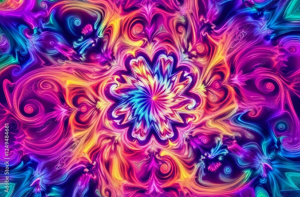 Captivating Purple and Pink Abstract Spiral Design Captivating Purple and Pink Abstract Spiral Design