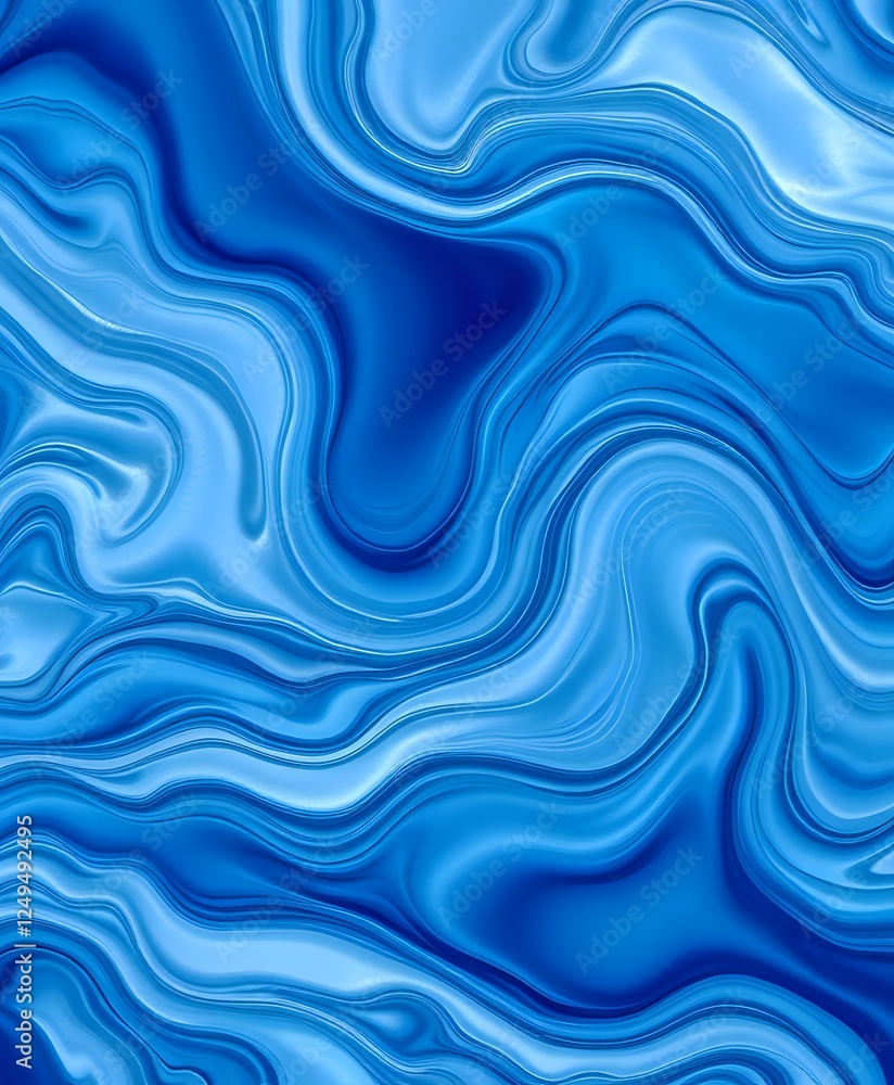 Abstract Liquid Flow Art with Blue and Teal Swirls Abstract Liquid Flow Art with Blue and Teal Swirls