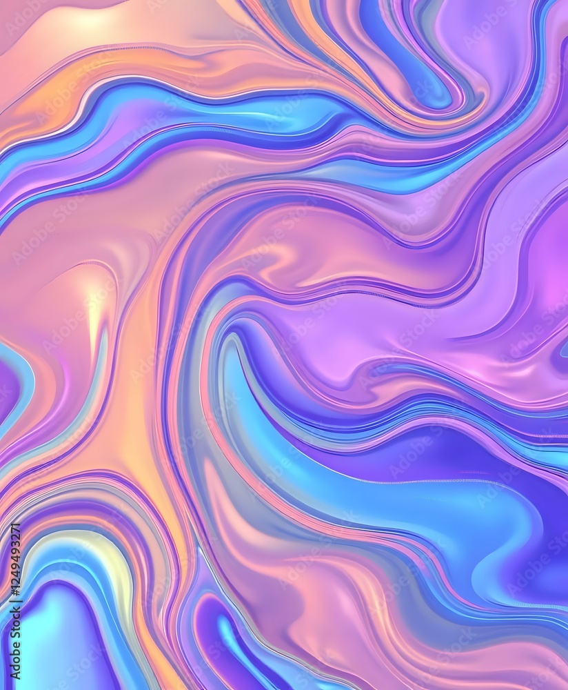 Vibrant Liquid Abstract Background with Swirling Colors Vibrant Liquid Abstract Background with Swirling Colors