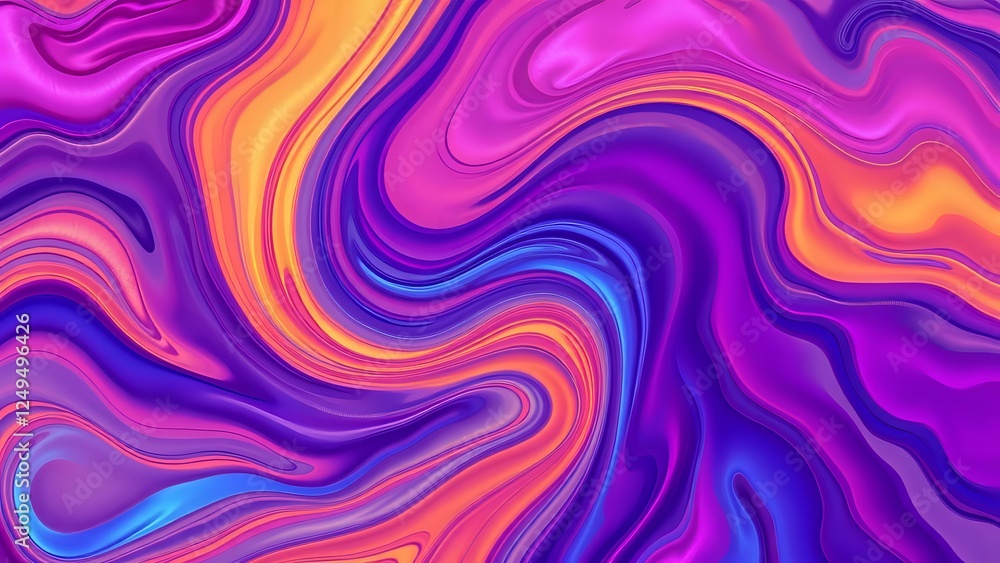 Vibrant Abstract Liquid Swirl Art Design Vibrant Abstract Liquid Swirl Art Design