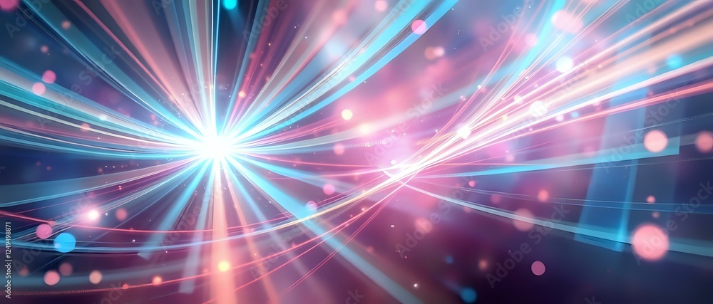 Vibrant Color Explosion Abstract Digital Art Vibrant Color Explosion Abstract Digital Art