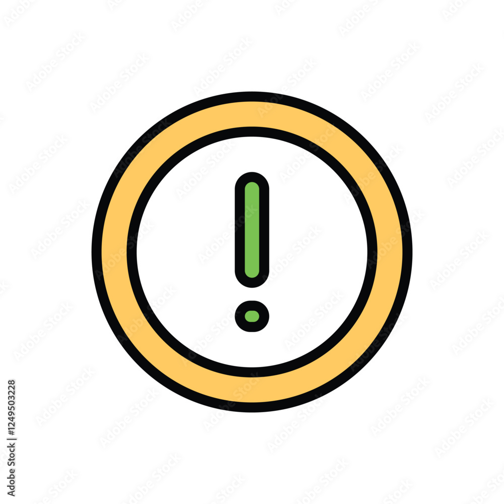 Warning vector icon Warning vector icon