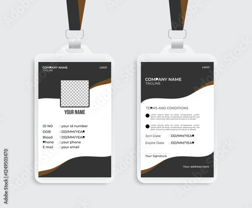 Creative id card design