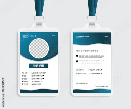 Creative id card design