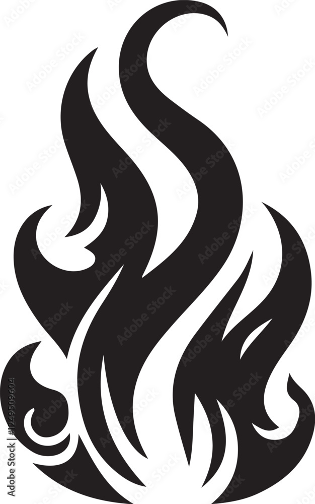 fire flames silhouette illustration fire flames silhouette illustration