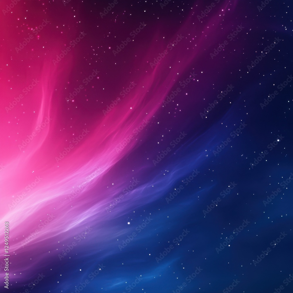 Colorful Abstract Cosmic Background with Stars and Nebula Effects Colorful Abstract Cosmic Background with Stars and Nebula Effects