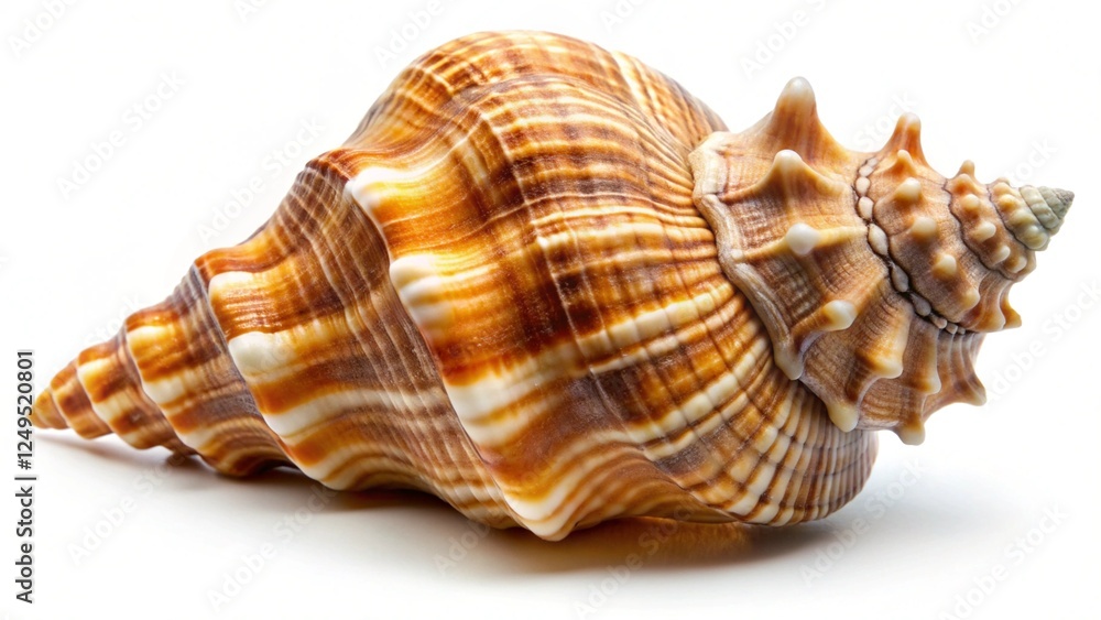 Obraz premium seashell isolated on white background.