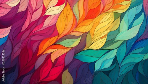 Wallpaper Mural abstract colorful background Torontodigital.ca