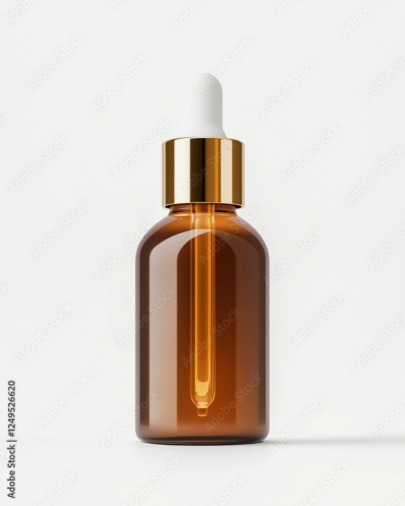A blank cosmetic container mock up A blank cosmetic container mock up