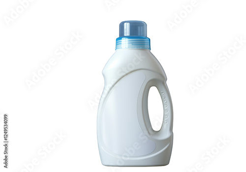 detergent bottle isolated on transparent background