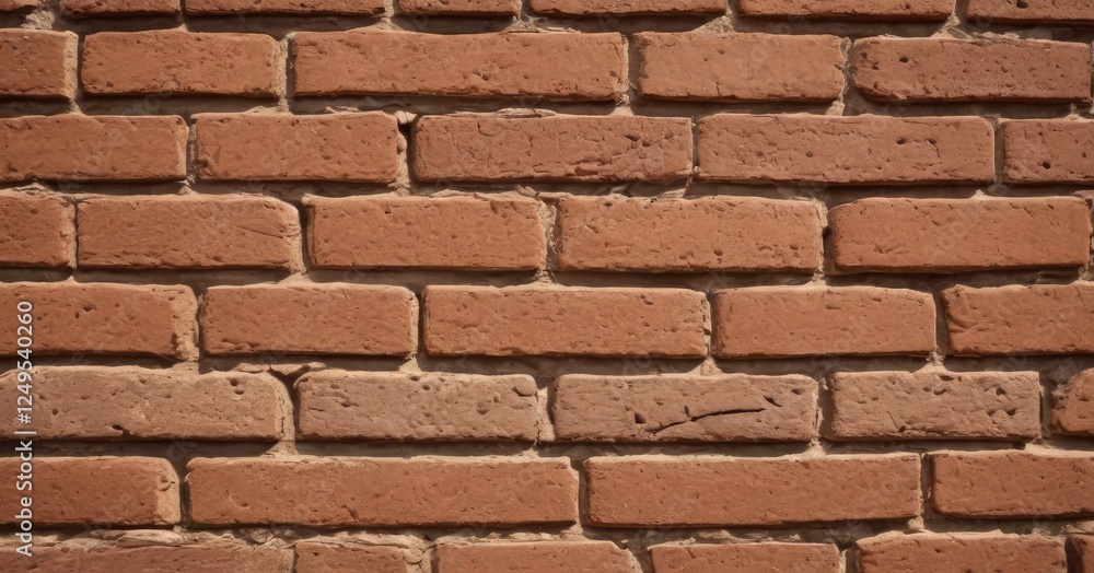 Fototapeta premium bricks wall texture Mocha Mousse color.