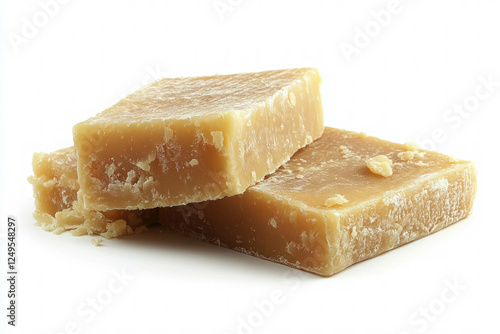 Cheese On White Background