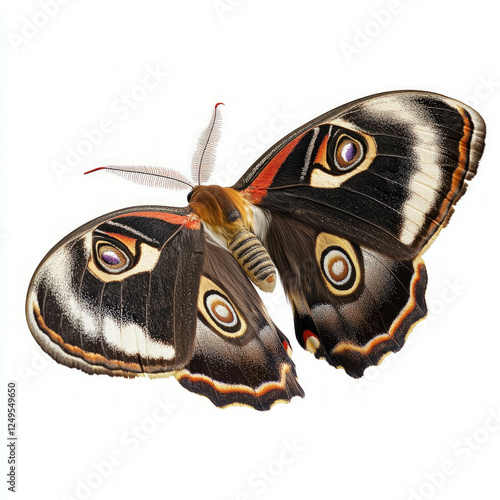 Moth Isolated