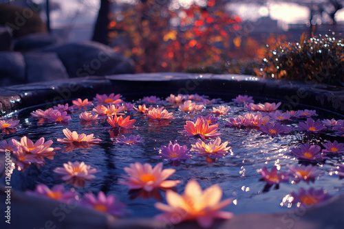 Thermal Spring In Japan