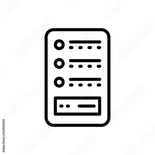 Data Backup vector icon