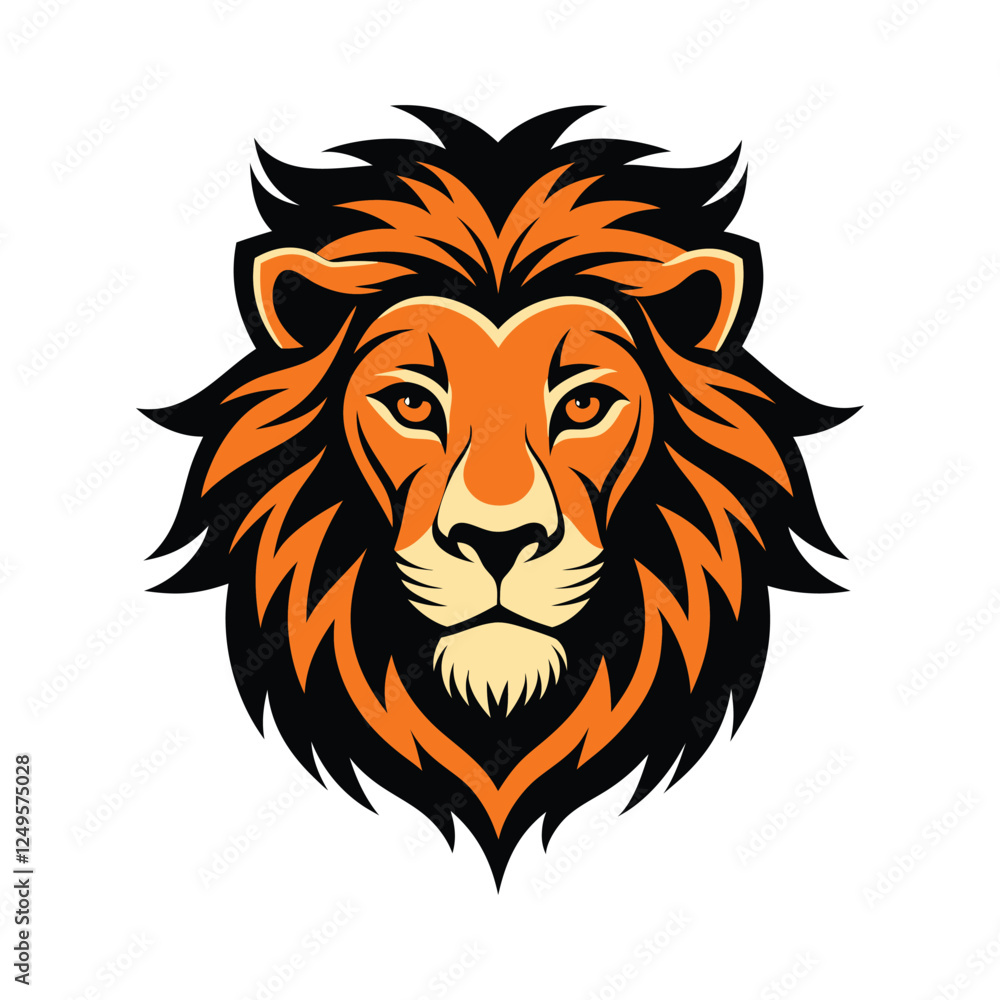 lion head vector illustration lion head vector illustration