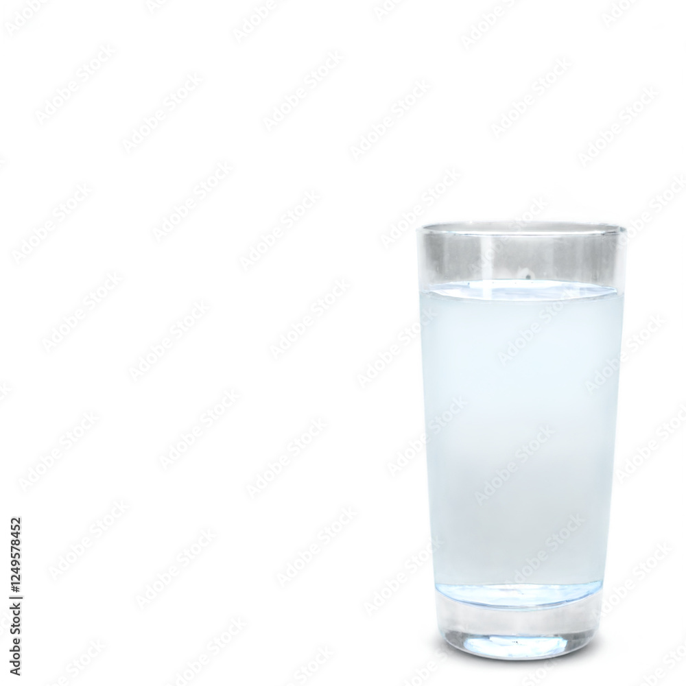 glass of water isolated on transparent background glass of water isolated on transparent background