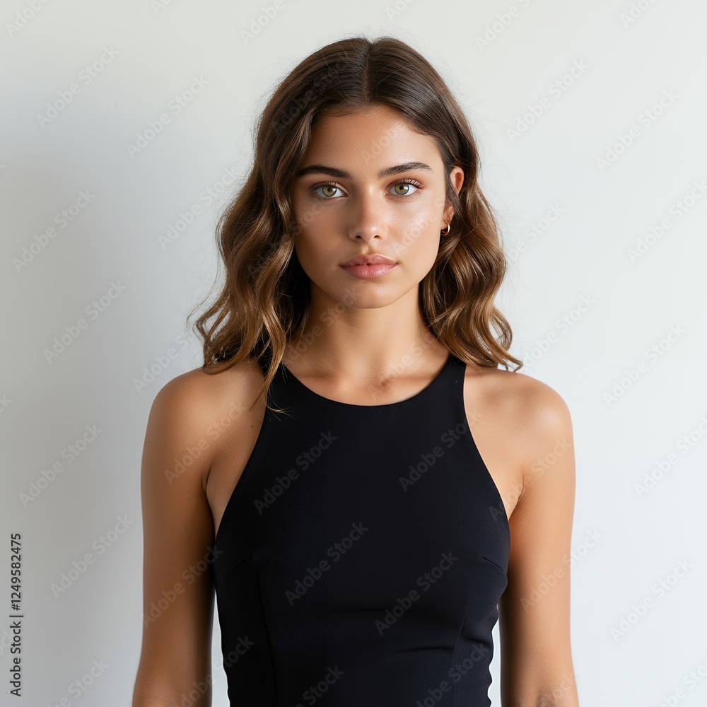 portrait of a young woman portrait of a young woman