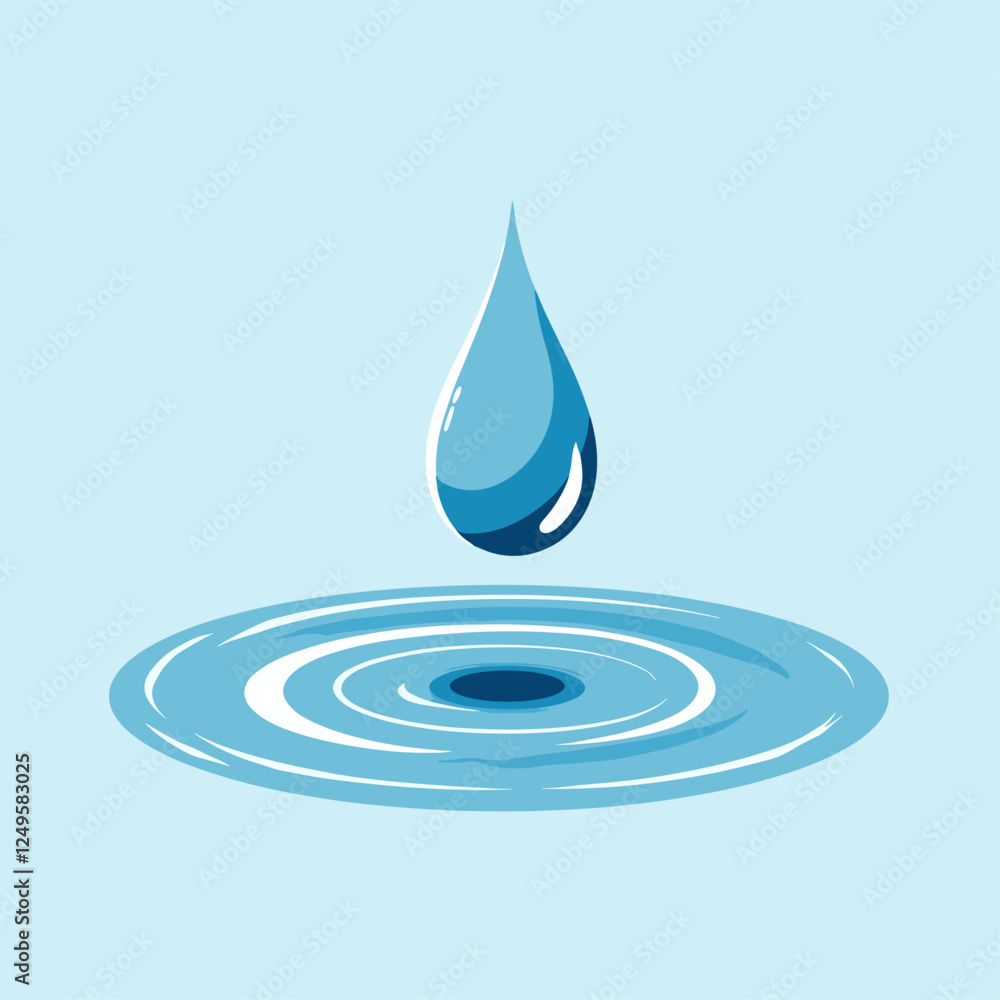 Water Droplet Ripples: The Ripple Effect of Health and Wellness on World Health Day Water Droplet Ripples: The Ripple Effect of Health and Wellness on World Health Day