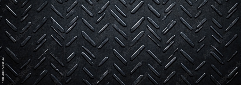 Dark chevron metal texture background Dark chevron metal texture background