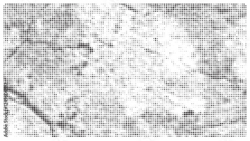 Creative texture halftone vector template.