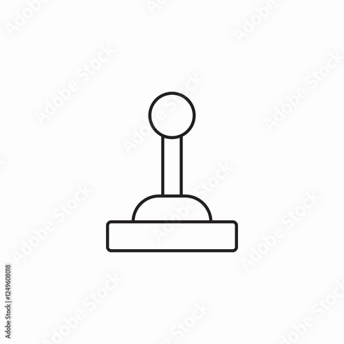 joystick contoller icon sign vector