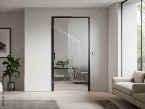 mirror door