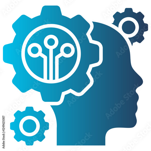 Wallpaper Mural Machine Learning Icon Torontodigital.ca